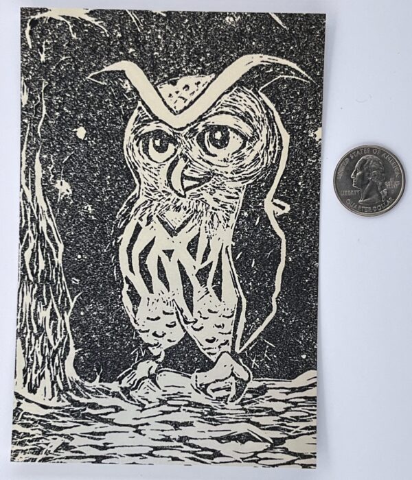 Owl Postcard
